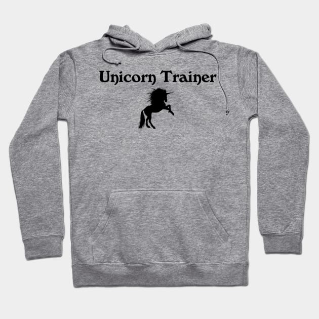 Unicorn Trainer- Hoodie by Xizin Gao